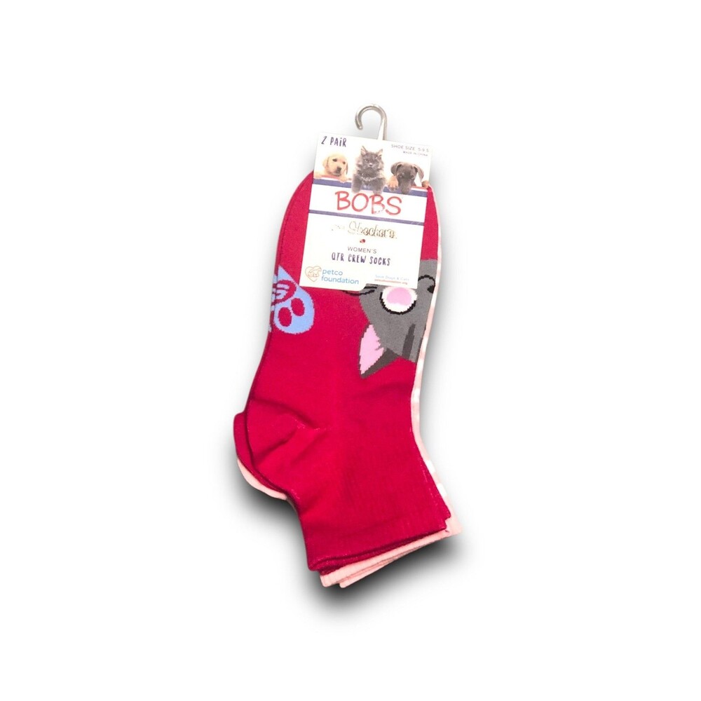 Bob's for Skechers Women's Quarter Crew Socks (2 Pack)